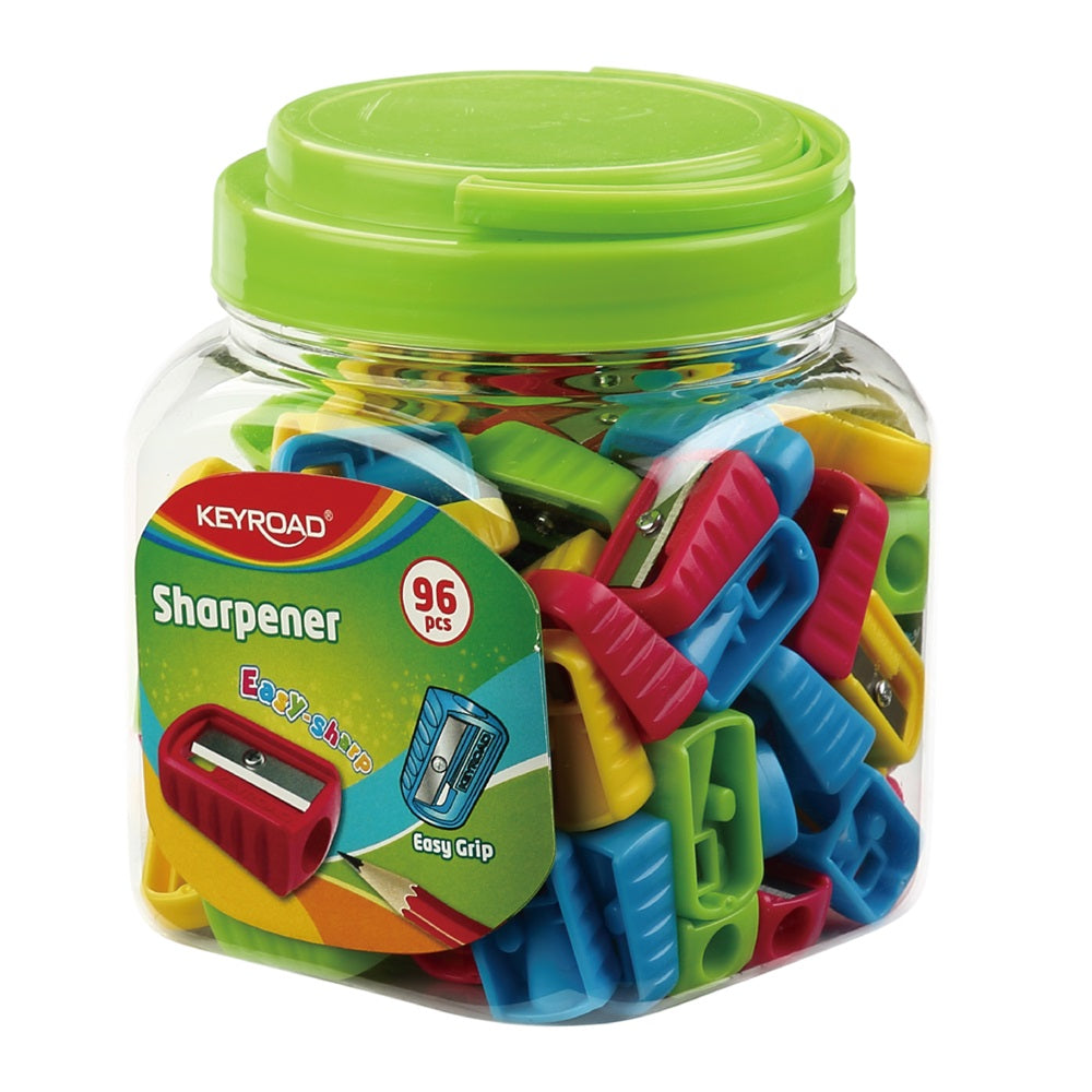 Hegyező 1 lyukú 96 db/display Keyroad Classic vegyes színek kép