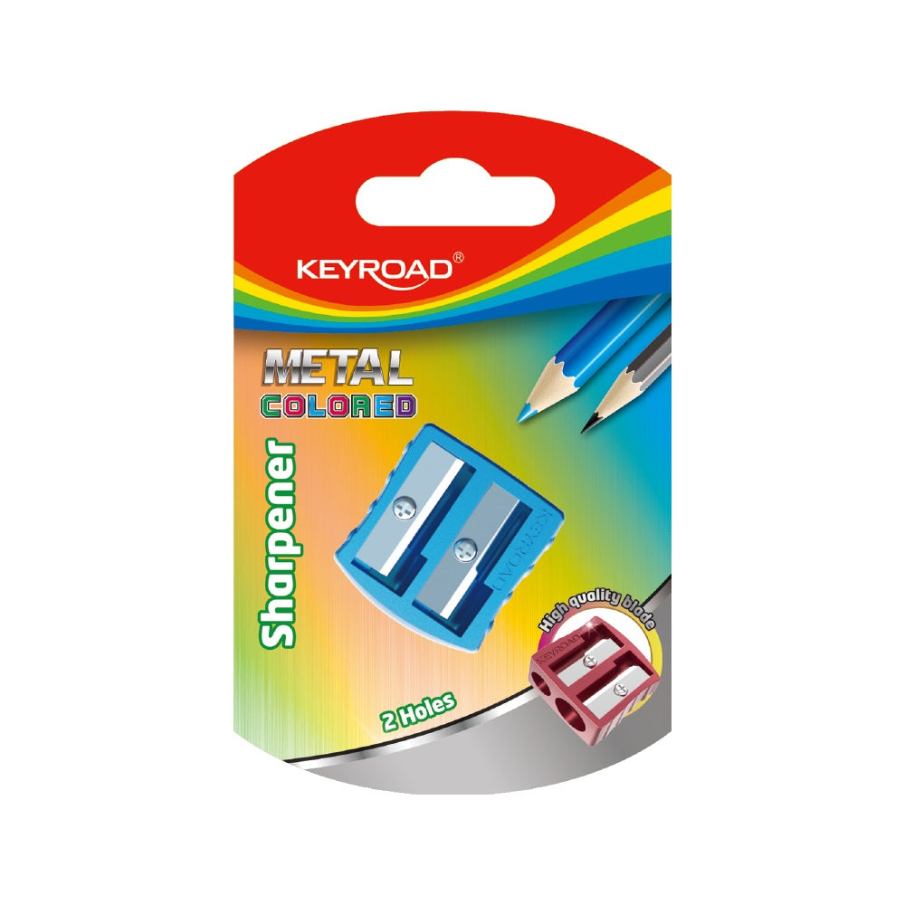 Hegyező 2 lyukú fém Keyroad Metal Colourful vegyes színek kép