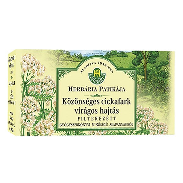 Herbatea HERBÁRIA közönséges cickafark 25x1,2 g