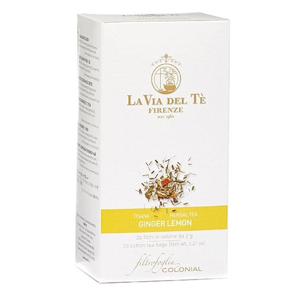 Herbatea LA VIA DEL TÉ gyömbér-citrom 20x2 g