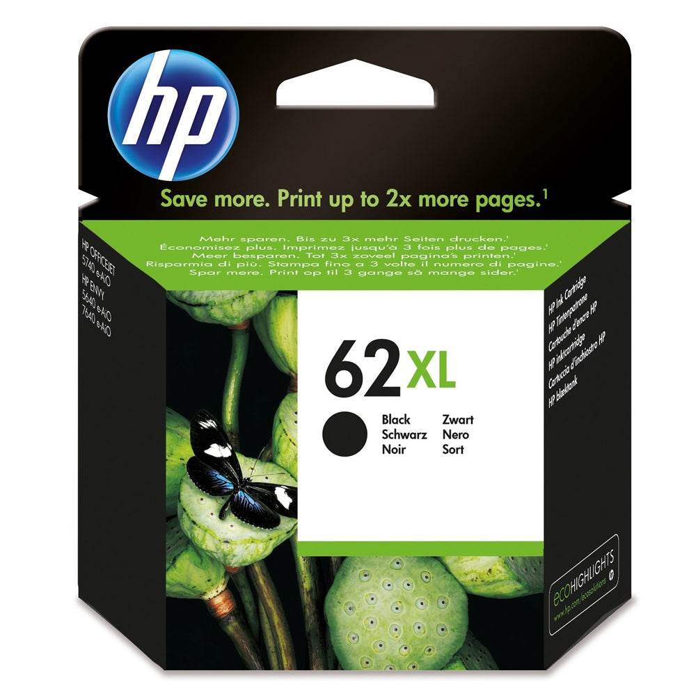 Hp 62XL/C2P05AE tintapatron black ORIGINAL kép
