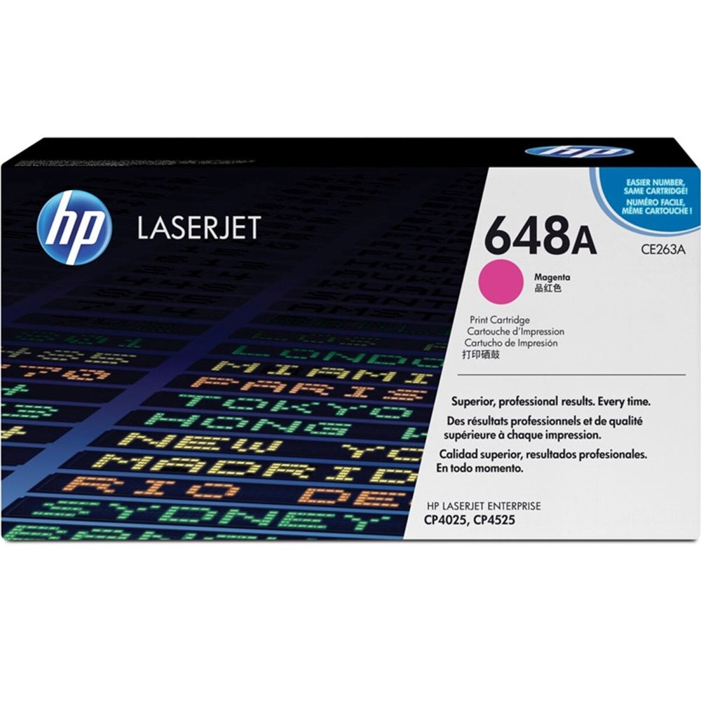 Hp CE263A toner magenta ORIGINAL (648A) kép