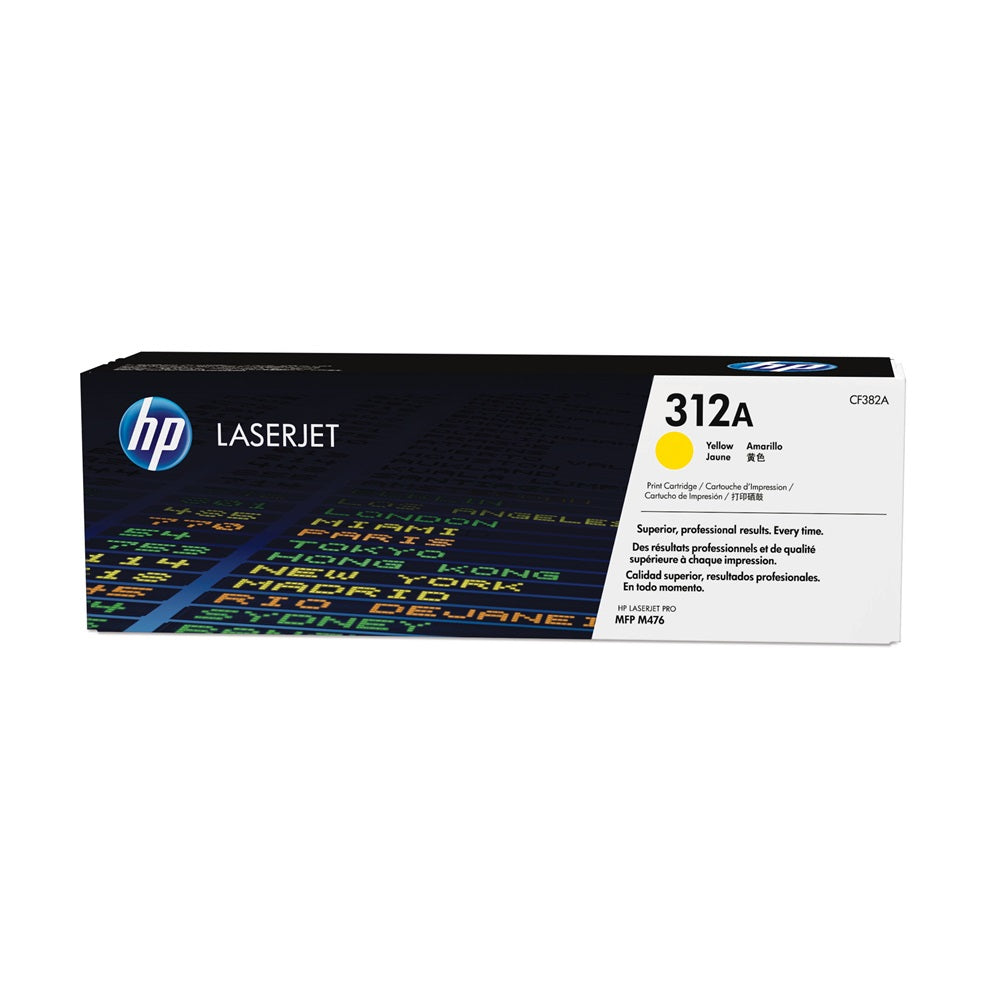 Hp CF382A toner yellow ORIGINAL (312A) kép