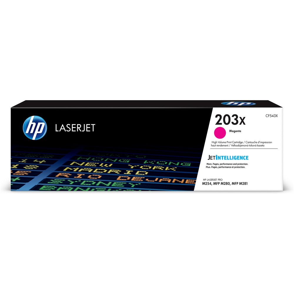 Hp CF543X toner magenta ORIGINAL (203X) kép