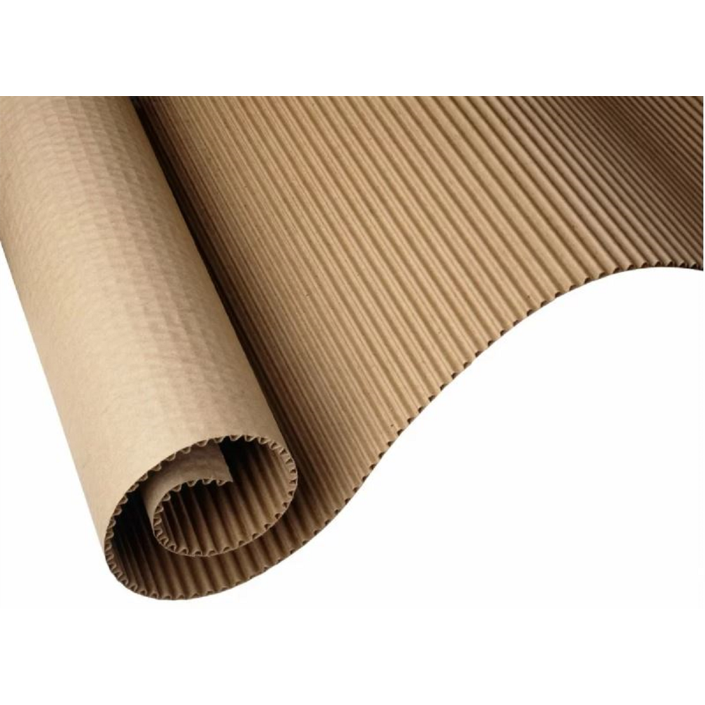 Hullámkarton 1m x 25m tekercses 2 rétegű barna kép