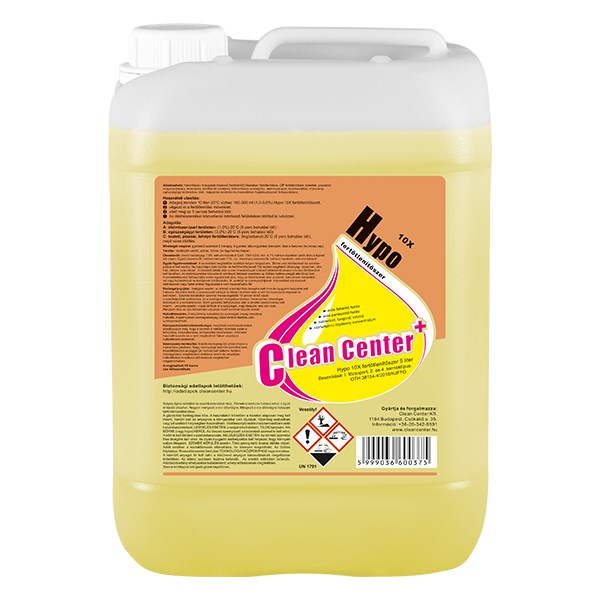 Hypo CLEAN CENTER 10x fertőtlenítőszer 5L