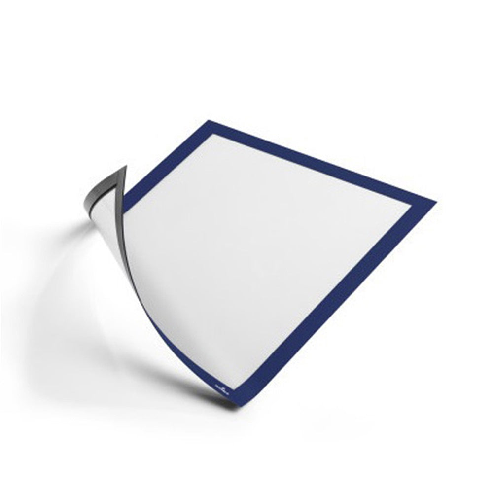 Infókeret A4, 5 db/csomag, Durable Duraframe® Magnetic sötétkék kép
