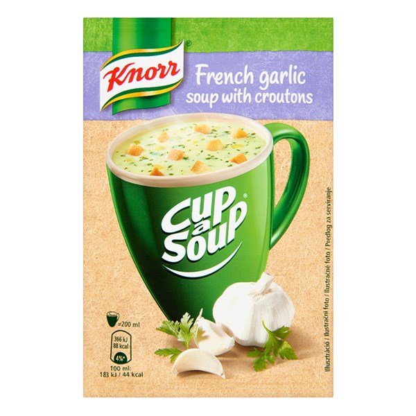 Instant KNORR Fokhagymakrémleves 18 g