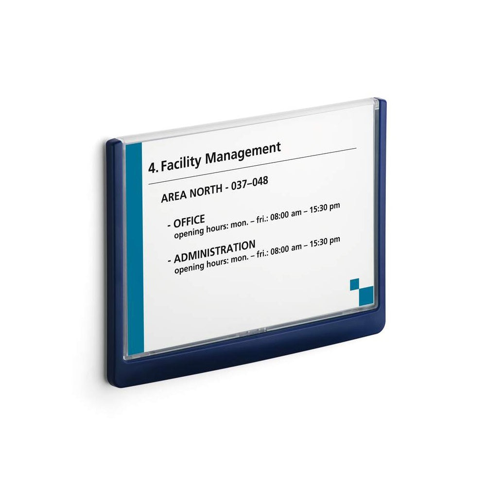 Irányítótábla, 210x148mm, Durable kék kép