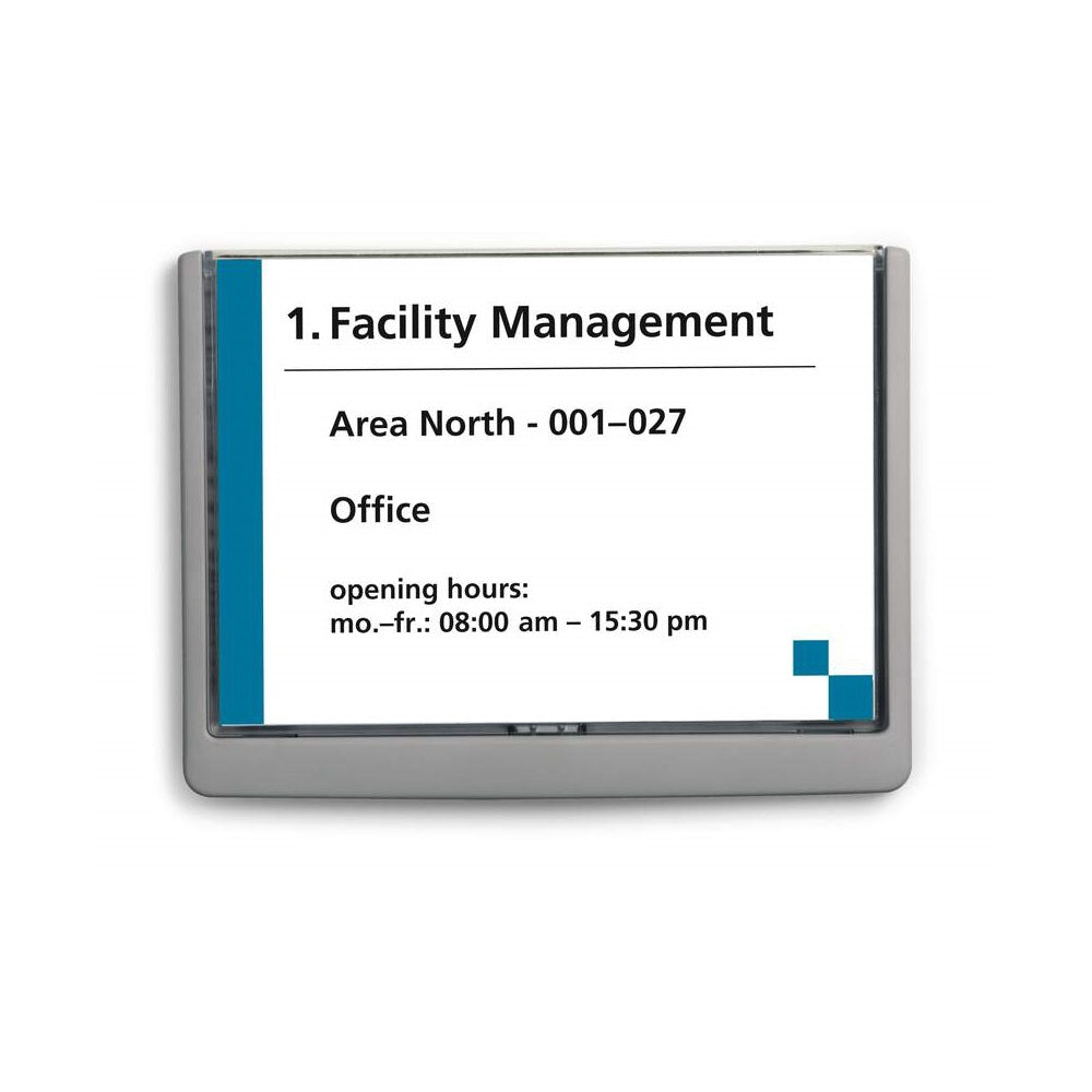 Irányítótábla, 210x148mm, Durable szürke kép