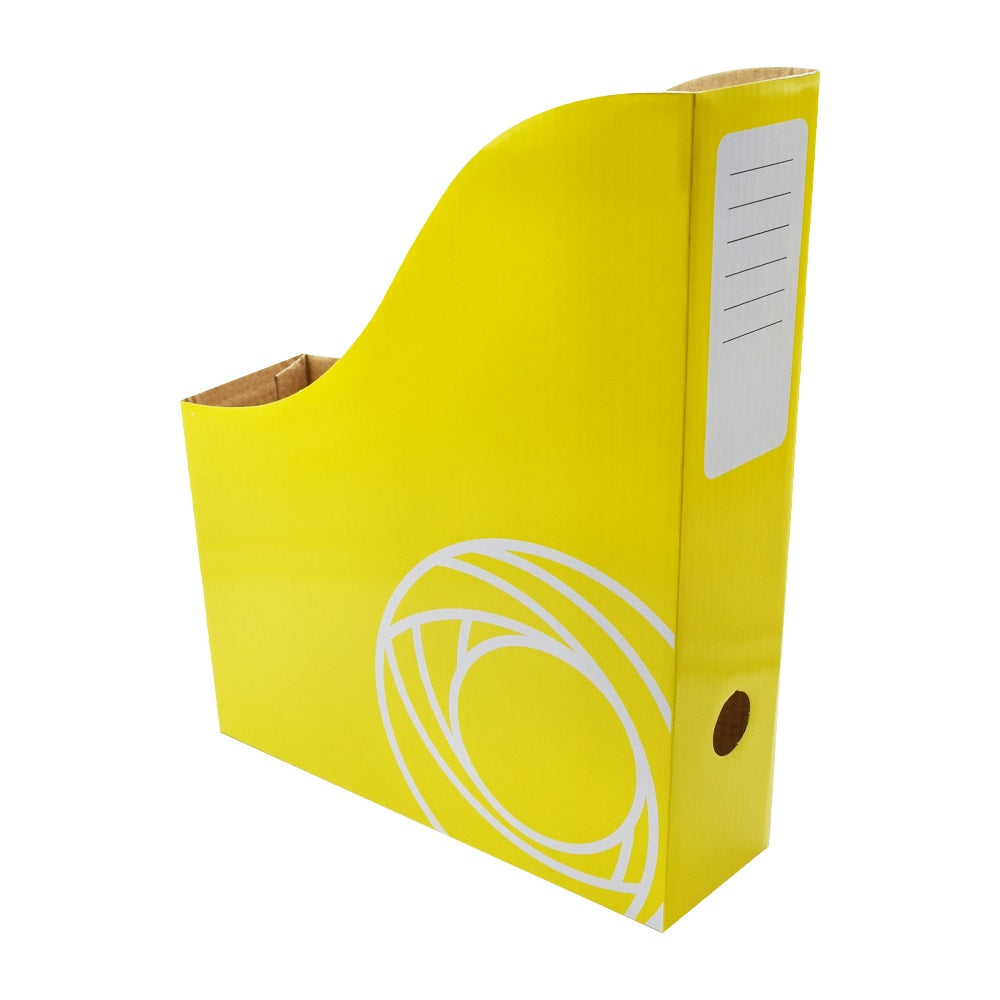 Iratpapucs 8cm, mikrohullámú karton Bluering®, sárga kép