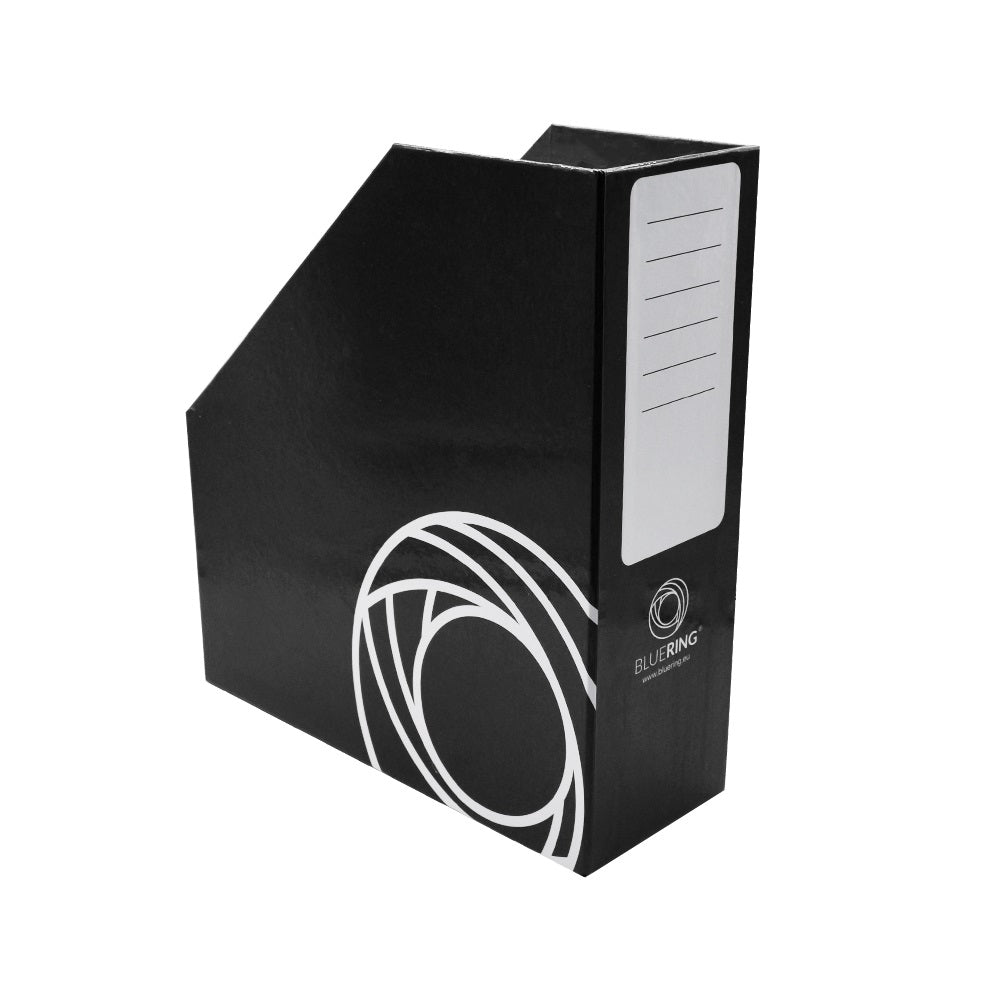 Iratpapucs 9cm, karton, fóliázott Bluering® fekete kép