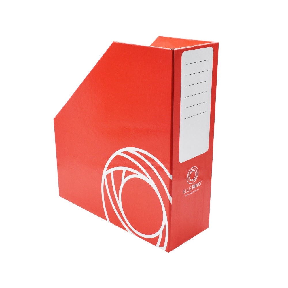 Iratpapucs 9cm, karton, fóliázott Bluering® piros kép