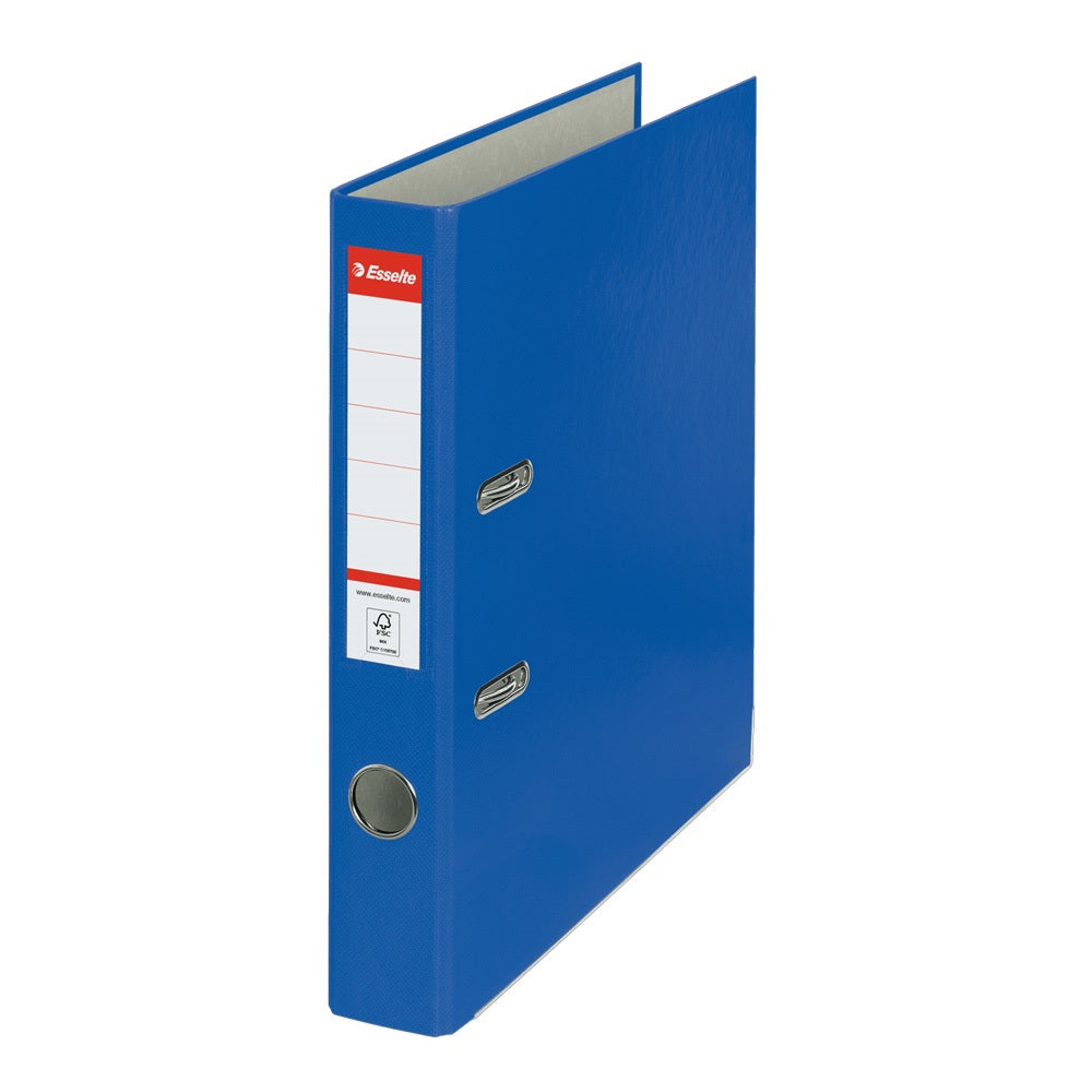Iratrendező A4, 5cm, élvédő sínnel, 81195 Esselte Economy kék kép