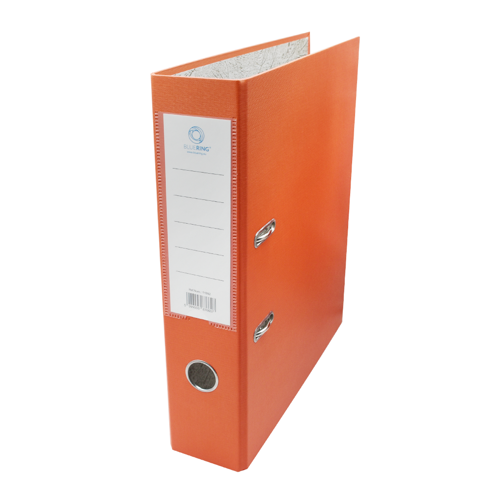 Iratrendező A4, 7,5cm,lapraszerelt, Bluering® Smart narancs kép