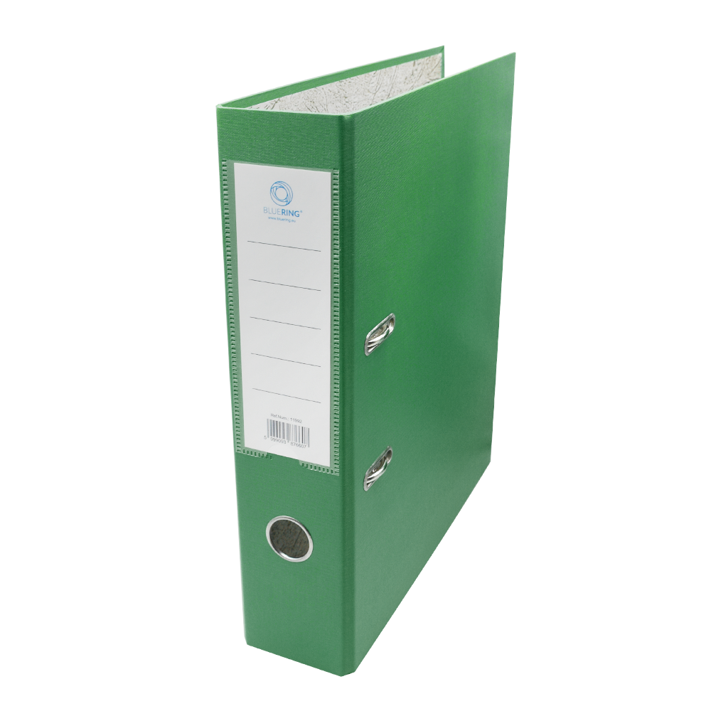 Iratrendező A4, 7,5cm,lapraszerelt, Bluering® Smart zöld kép