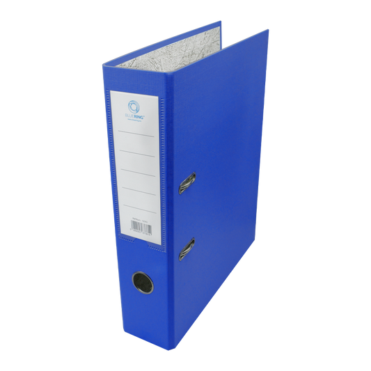 Iratrendező A4, 7,5cm, két oldalt PP borítás,lapraszerelt, Bluering® Premium kék kép