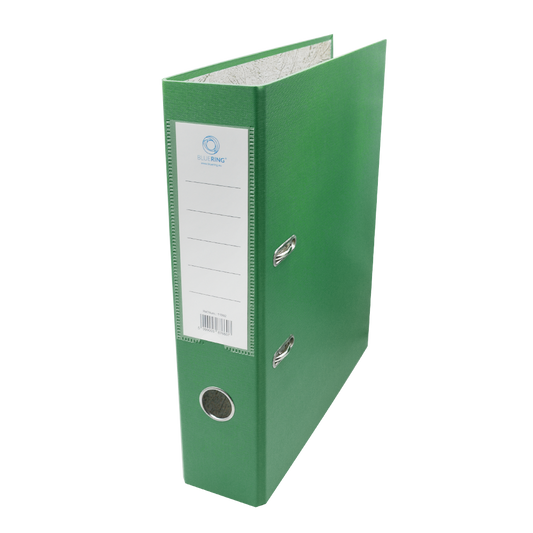 Iratrendező A4, 7,5cm, két oldalt PP borítás,lapraszerelt, Bluering® Premium zöld kép