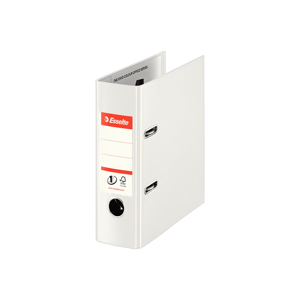 Iratrendező A5, 7,5cm, PP Esselte Standard Vivida fehér kép
