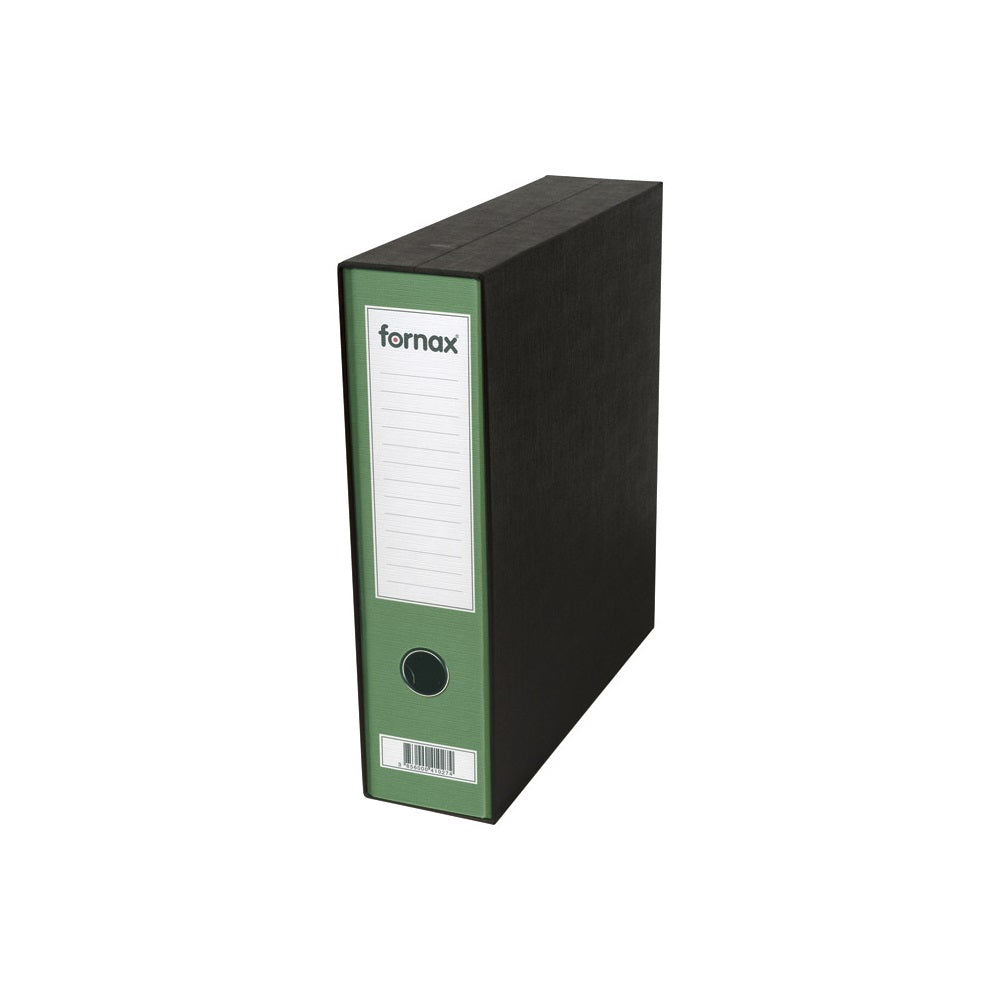 Tokos iratrendező A4, 8cm, Fornax Prestige zöld kép