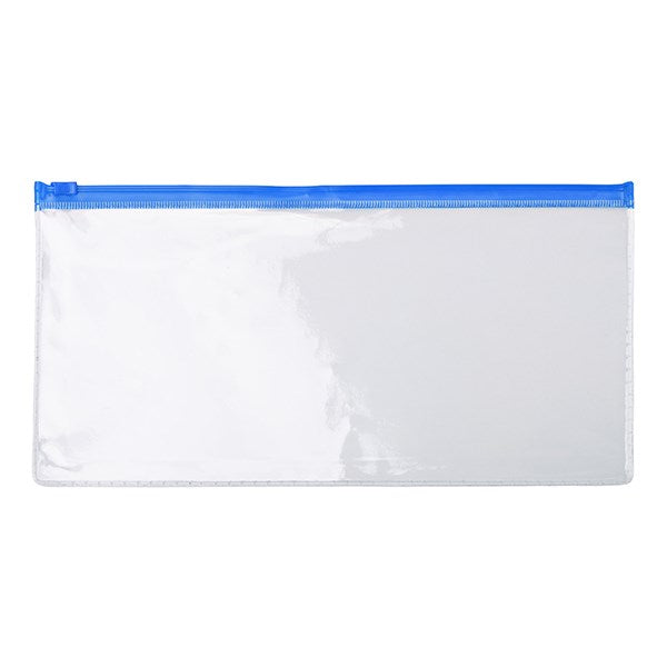 Irattasak OPTIMA DL cipzáras átlátszó