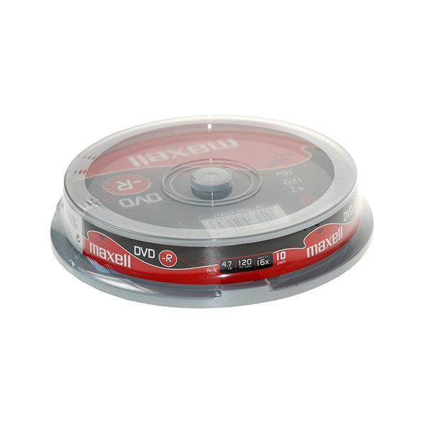 Írható DVD-R MAXELL 4,7GB 10 darabos