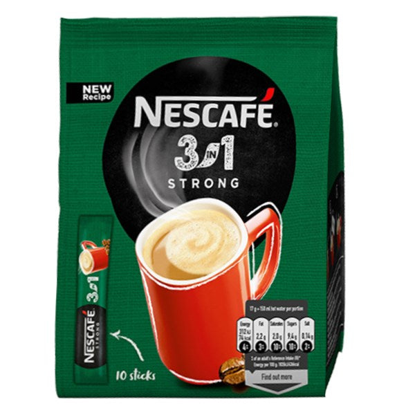 Kávé instant NESCAFE 3in1 Strong 10x16 g