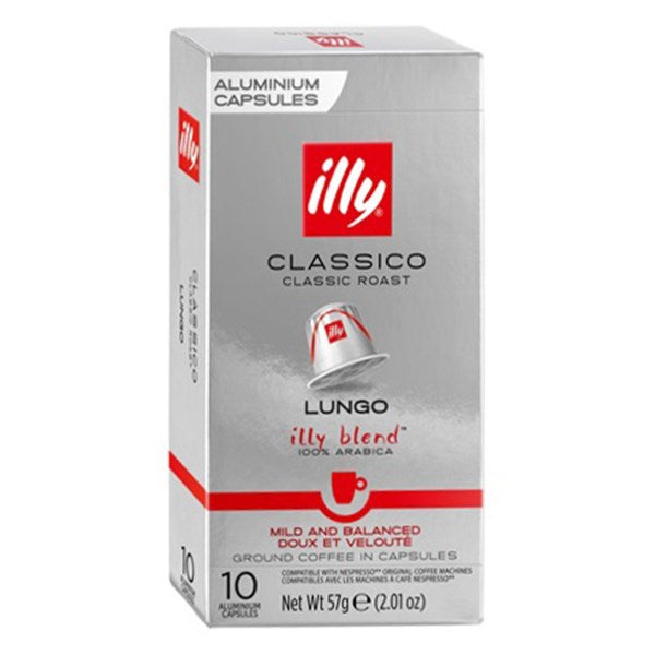 Kávékapszula ILLY Nespresso Lungo Classic 10 kapszula/doboz