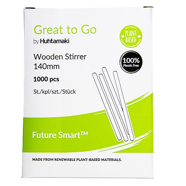 Keverő pálcika eldobható fa 14 cm 1000 darabos