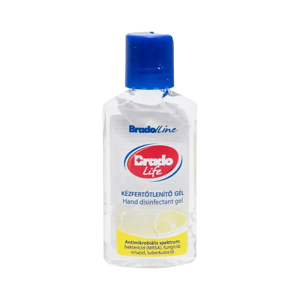 Kéz- és bőrfertőtlenítő gél 50 ml Bradolife citrom kép