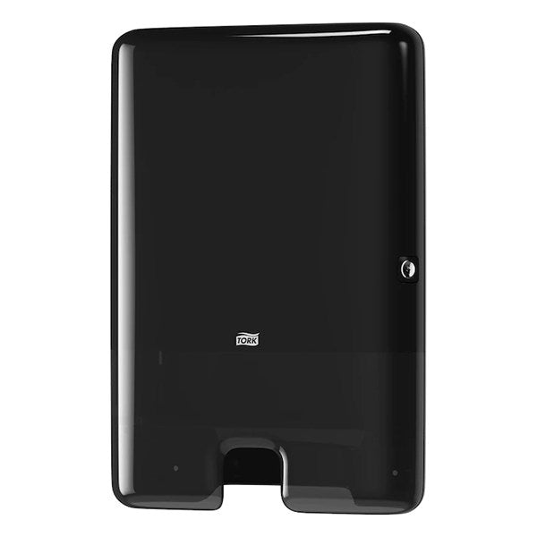 Kéztörlő adagoló hajtogatott TORK Xpress Multifold Image Design Interfold H2 fekete