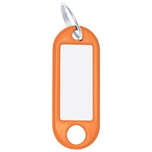 Kulcsjelölő biléta WEDO 10 darabos narancs
