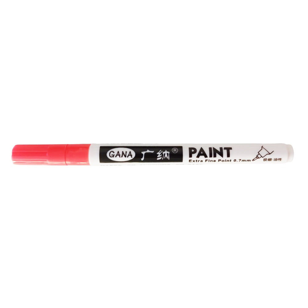 Lakkmarker 0,8mm, kerek piros kép