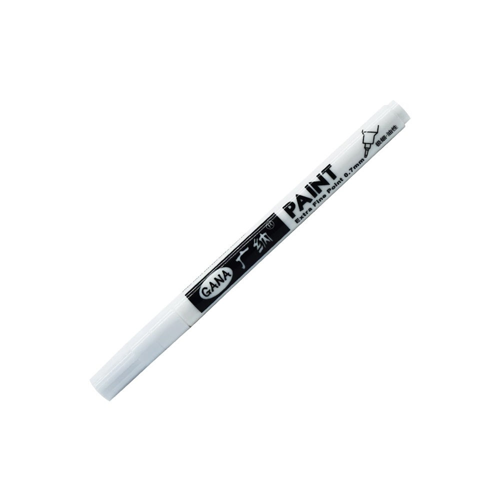 Lakkmarker 0,8mm, kerek fehér kép