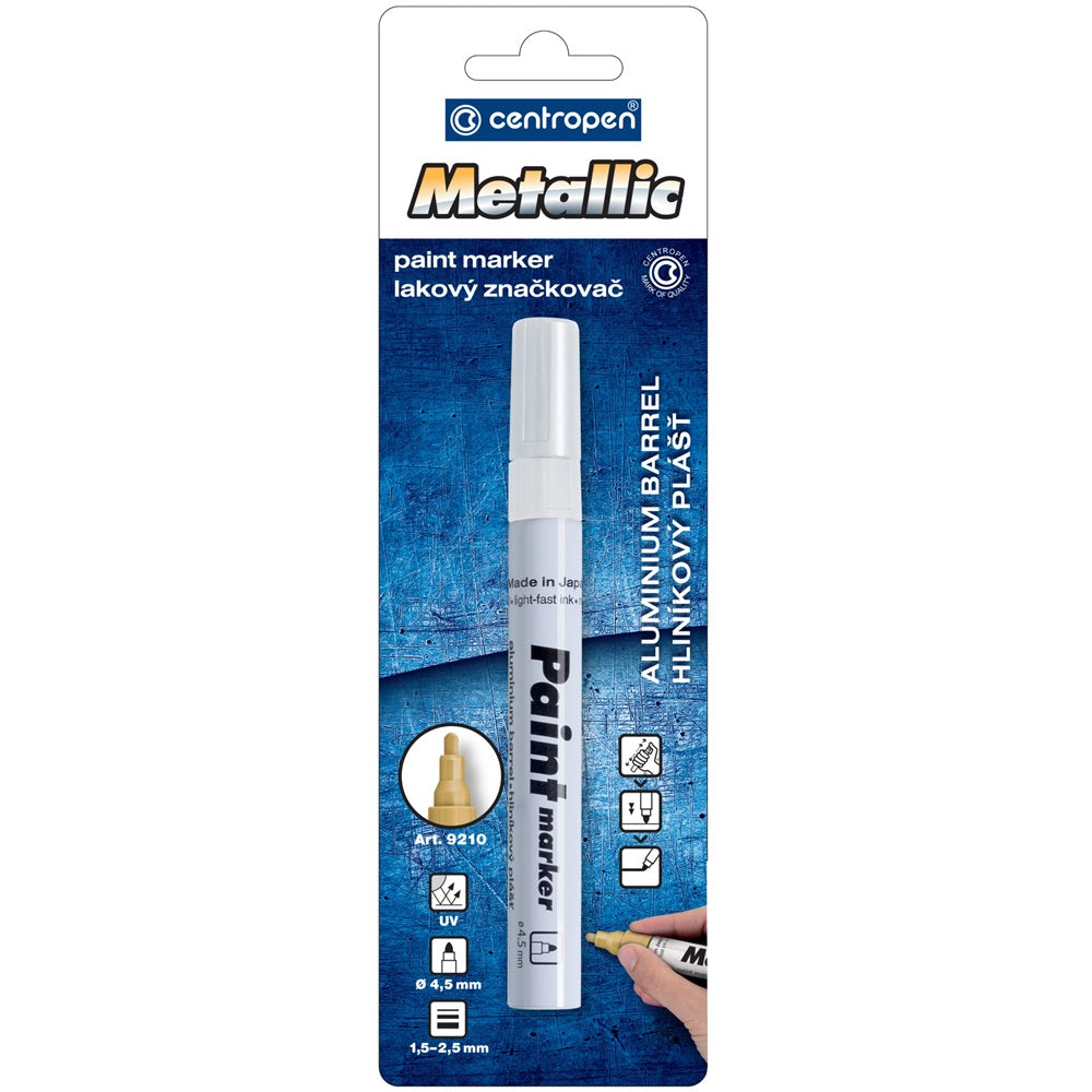 Lakkmarker 1,5-2,5mm, kerek hegy Centropen 9210 fehér kép