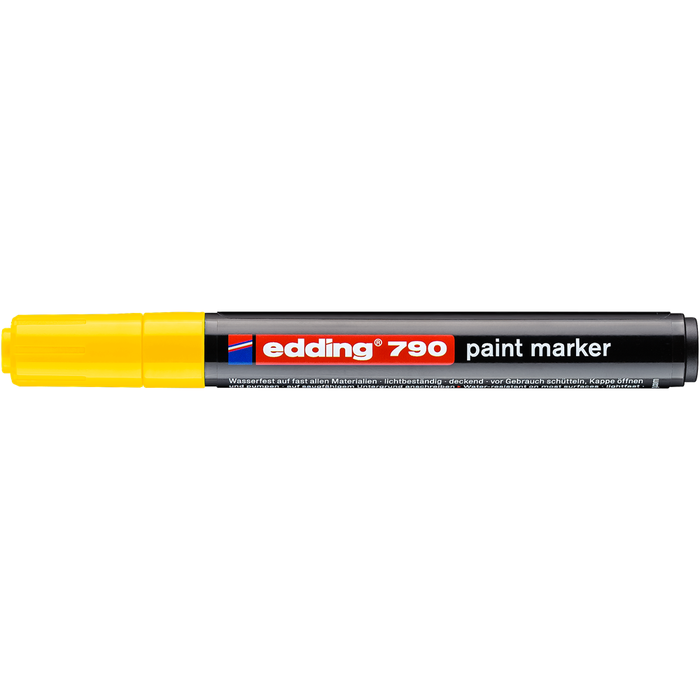 Lakkmarker 2-3mm, kerek Edding 790 sárga kép