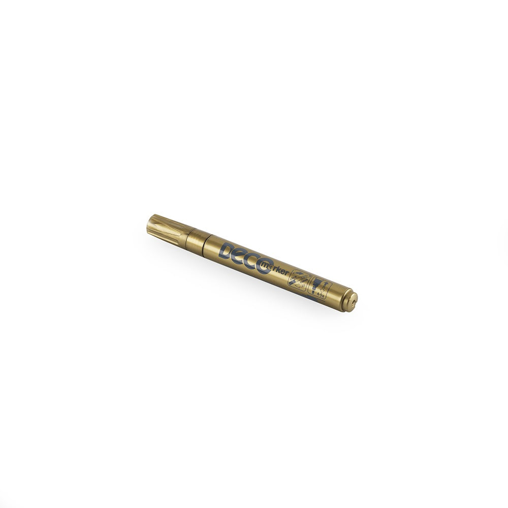 Lakkmarker, decomarker 2-4mm, kerek Ico arany kép