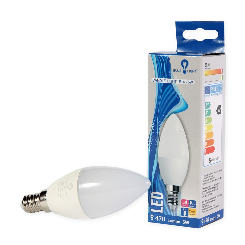Led 5W E14 470lm 2700k Blue Light kép