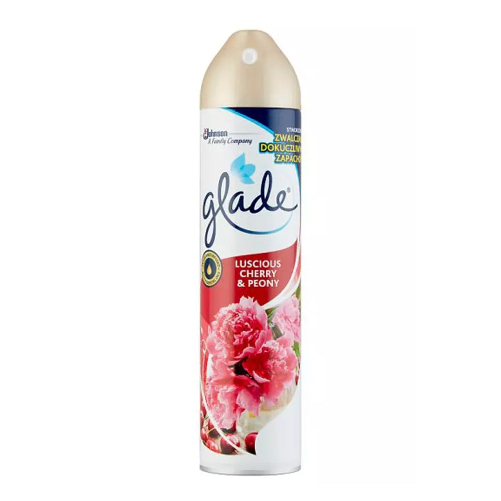Légfrissítő aerosol 300 ml Glade® Zamatos cseresznye és bazsarózsa kép