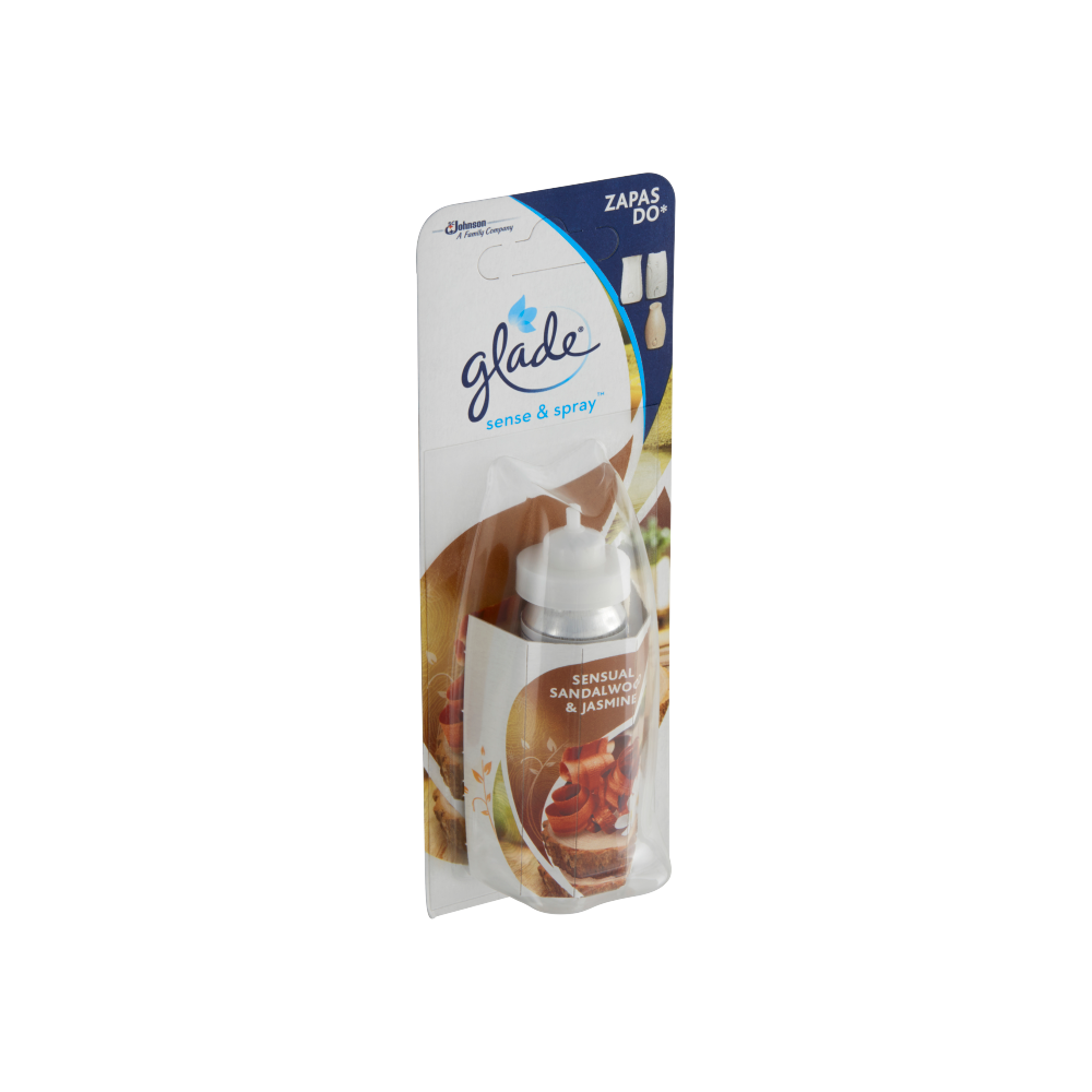 Légfrissítő utántöltő 18 ml Glade® Sense&Spray™ Sensual szantálfa és jázmin kép