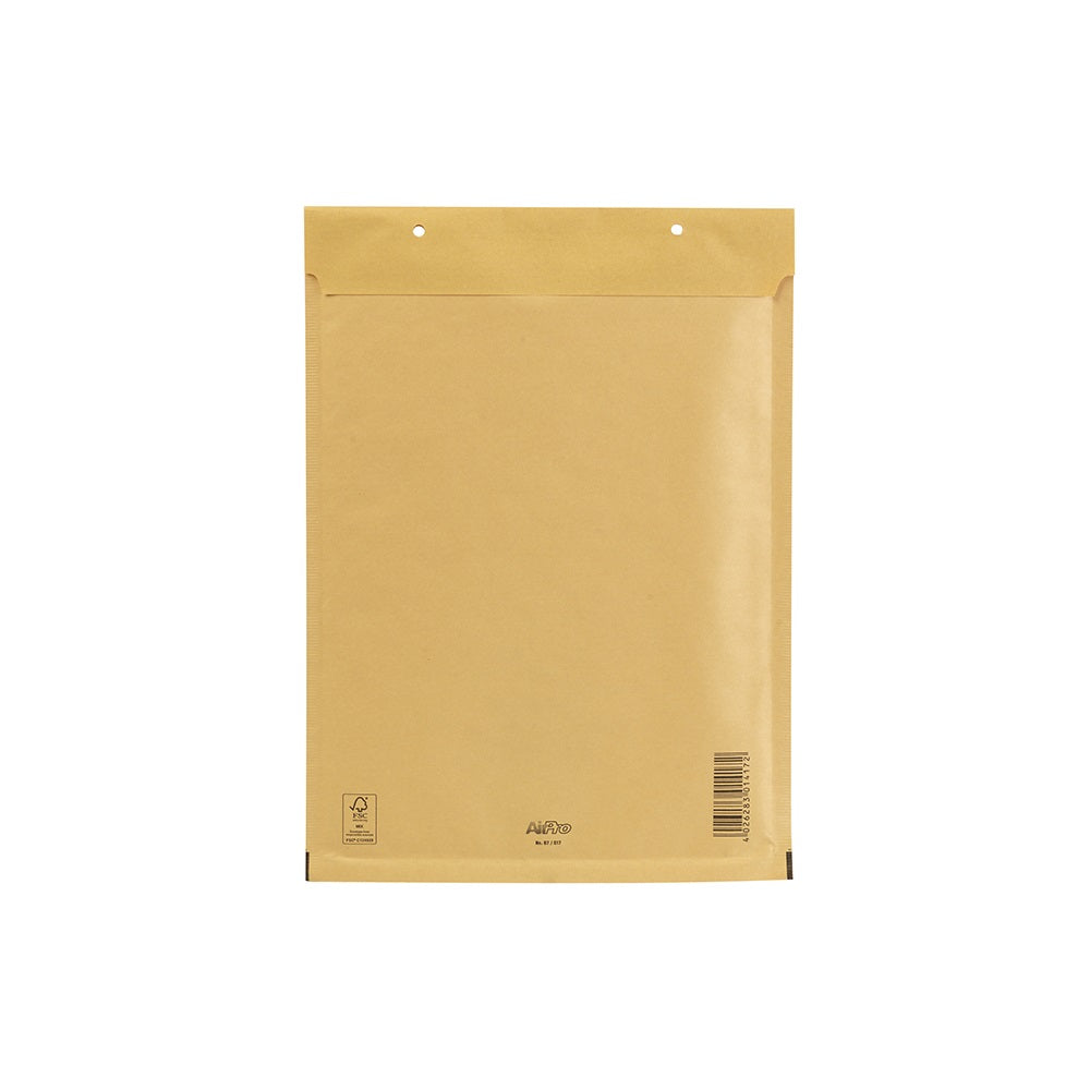 Légpárnás tasak 17/G szilikon külső méret 250x350mm, belső méret 230x340mm, Bluering® barna kép