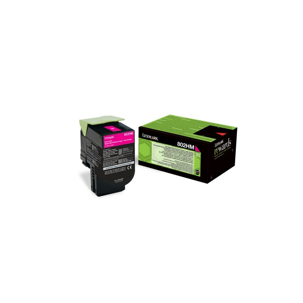Lexmark CX410/510 toner magenta ORIGINAL kép