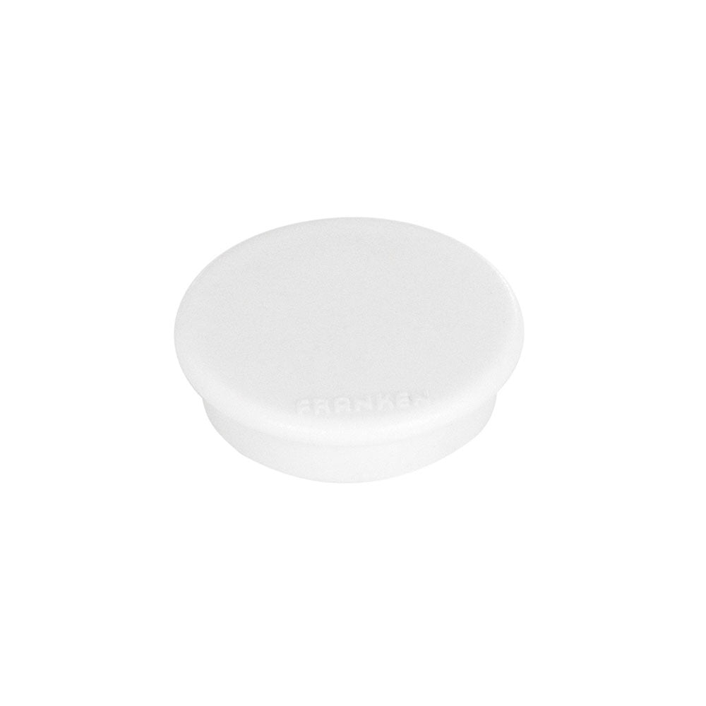 Mágnes 24mm, 10 db/csomag, Franken fehér kép