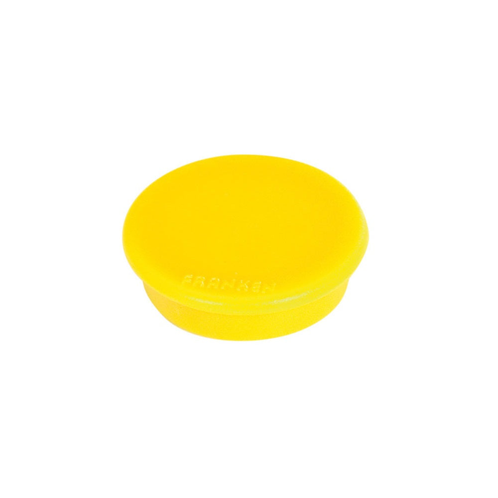 Mágnes 24mm, 10 db/csomag, Franken sárga kép