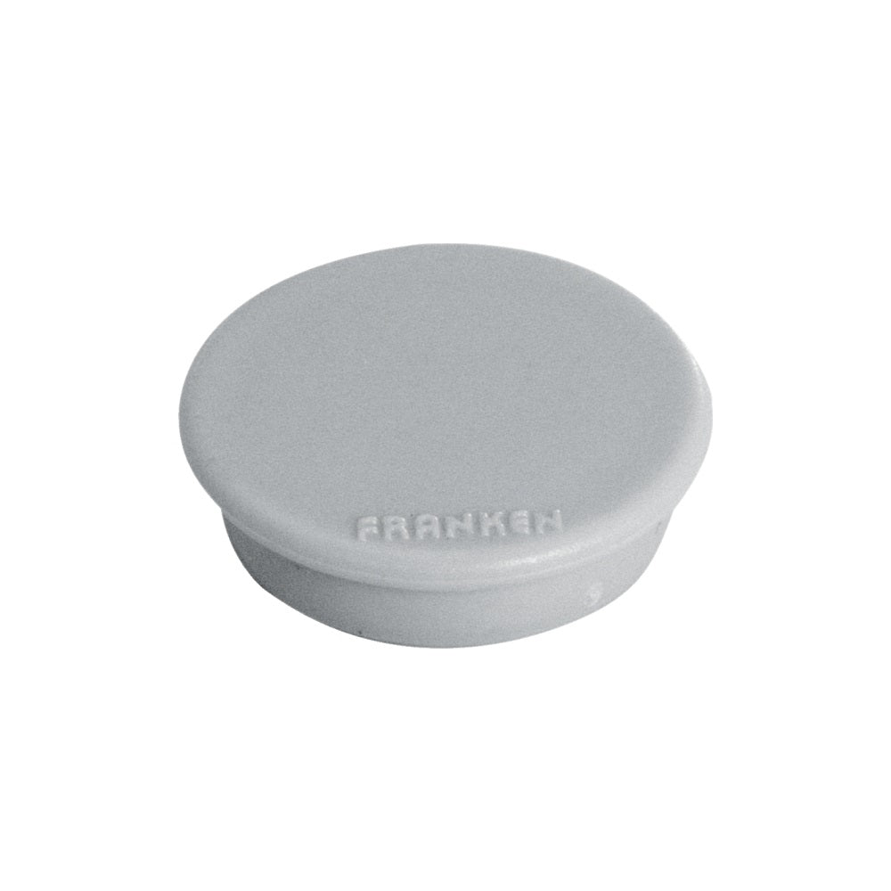 Mágnes 38mm, erősség: 2500 g. Franken 10 db/csomag, szürke kép