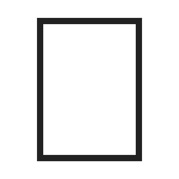 Mágneses keret DJOIS Magneto Pro A/3 317x440mm fekete 10 darabos