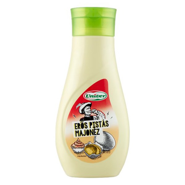 Majonéz UNIVER erős pistás 400 g