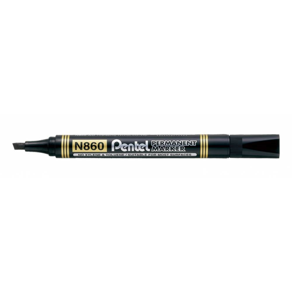 Alkoholos marker 1,8-4,5mm vágott N860-AE Pentel fekete kép