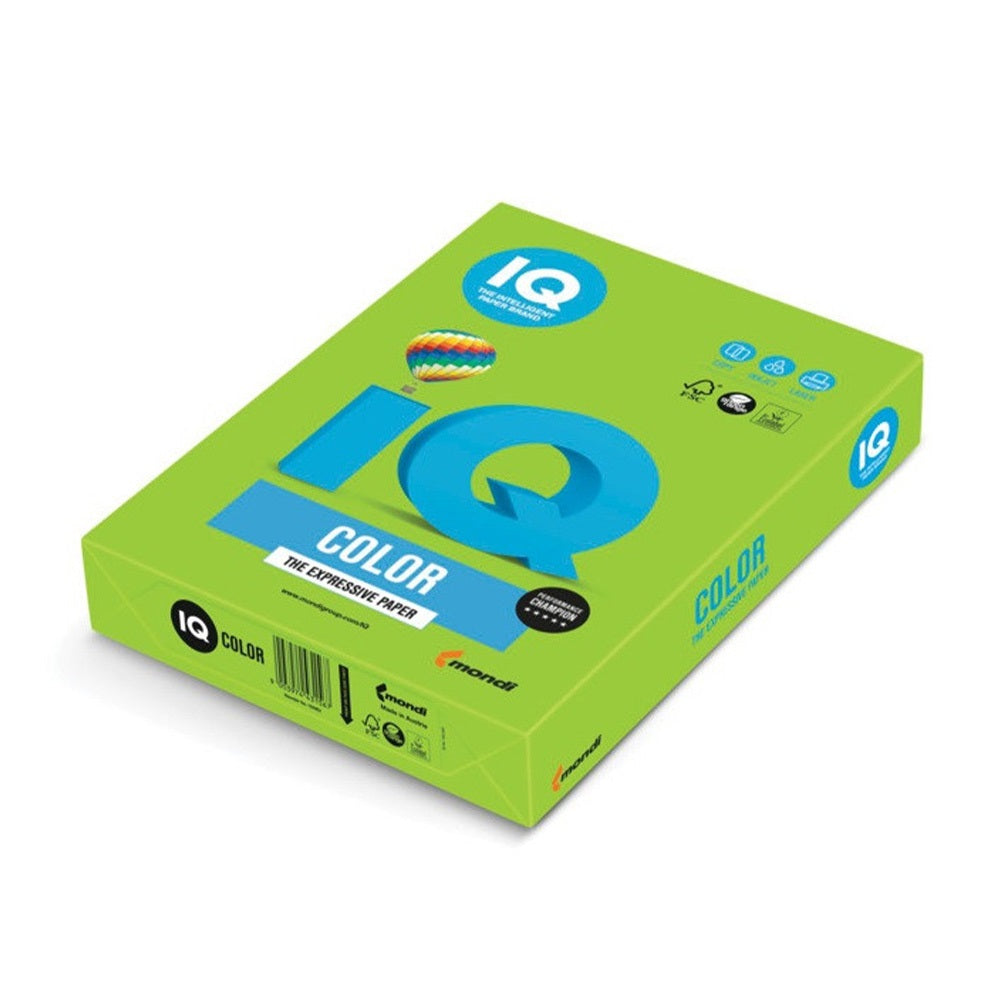 Másolópapír, színes, A4, 80g. IQ MA42 500ív/csomag, intenzív tavaszi zöld kép
