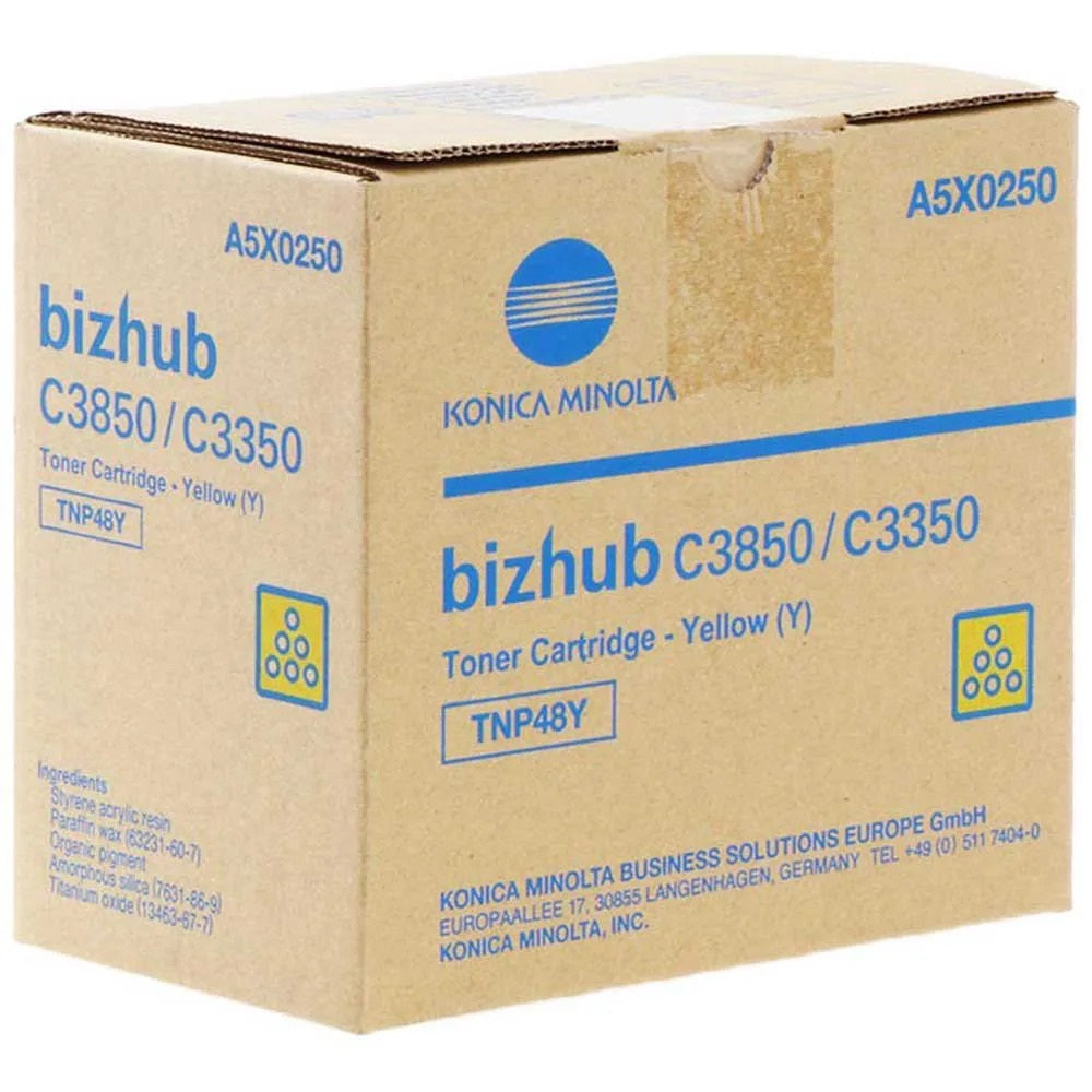 Minolta TNP48 toner yellow ORIGINAL kép